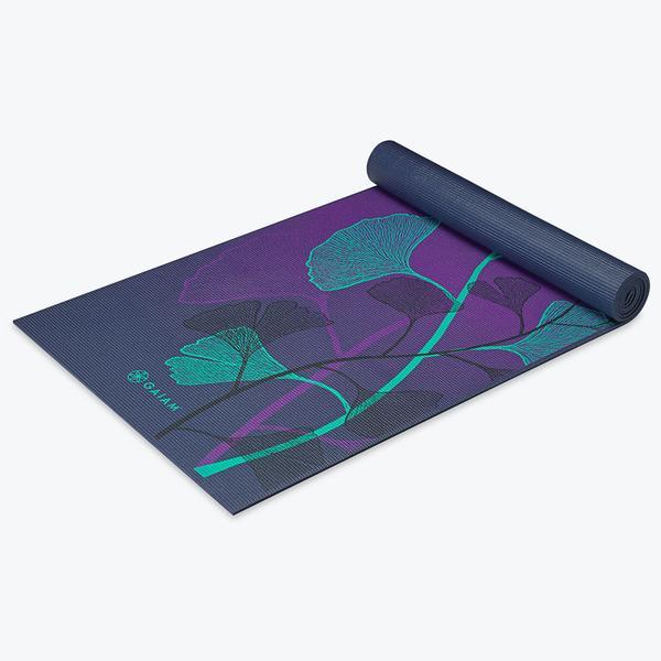 Half rolled Yoga for Beginners yoga mat